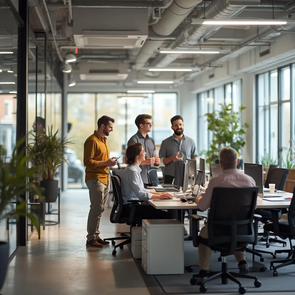 Espace de travail collaboratif chez Llautu